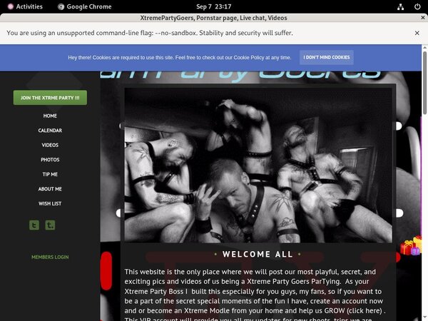 XtremePartyGoers Naked