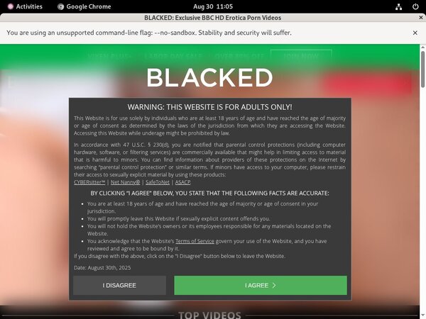 Free Blacked Trial Offer